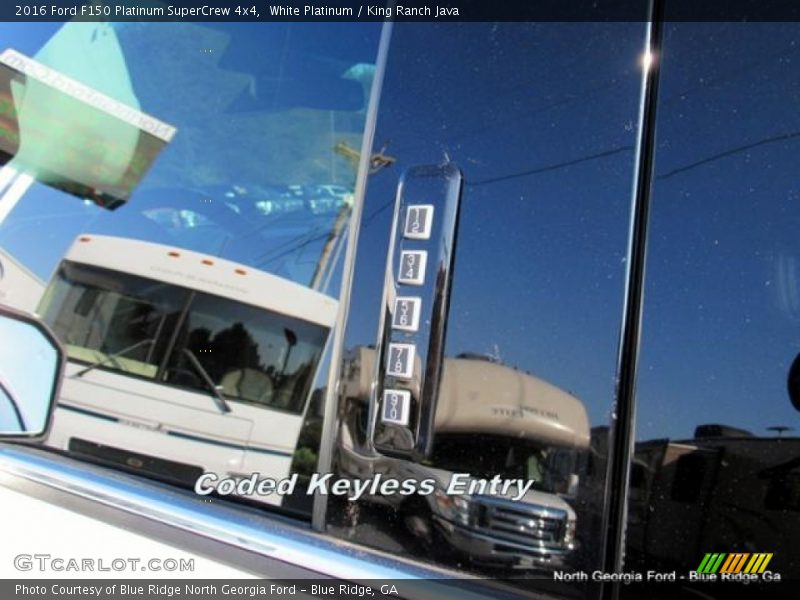 White Platinum / King Ranch Java 2016 Ford F150 Platinum SuperCrew 4x4