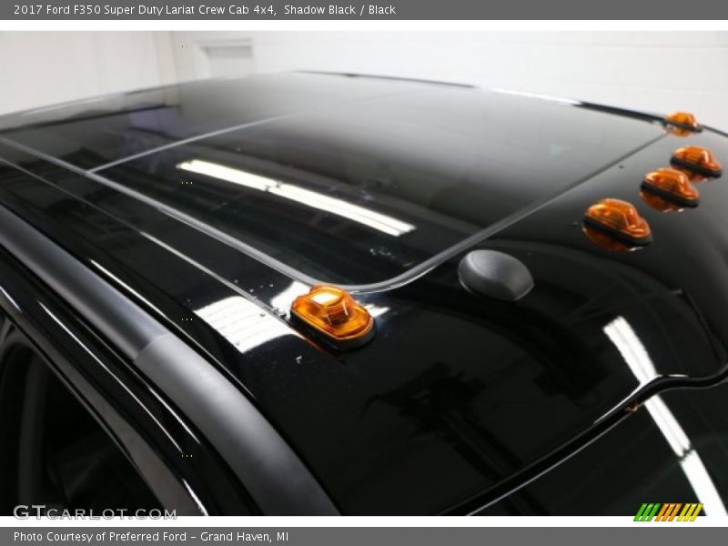 Shadow Black / Black 2017 Ford F350 Super Duty Lariat Crew Cab 4x4