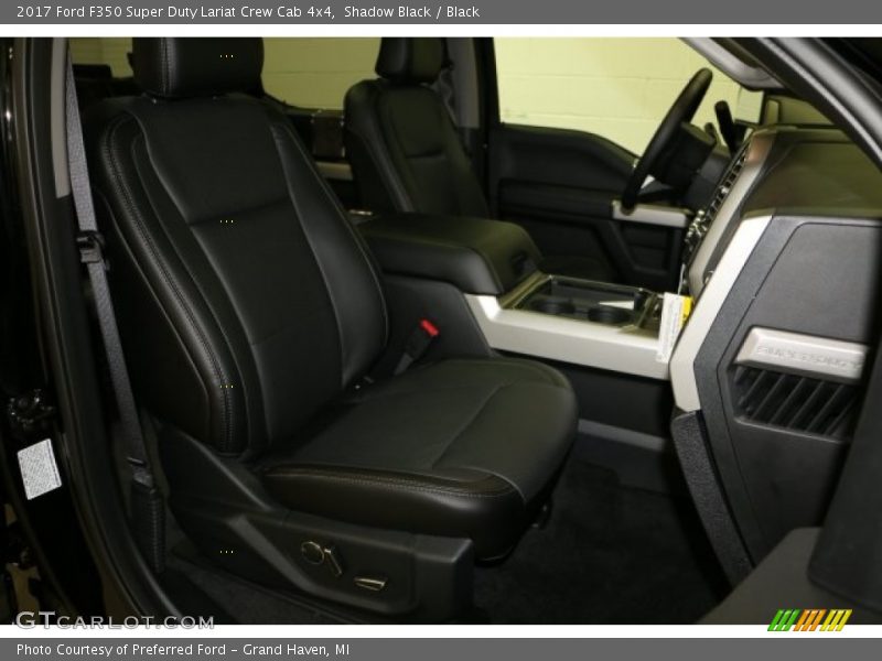 Shadow Black / Black 2017 Ford F350 Super Duty Lariat Crew Cab 4x4