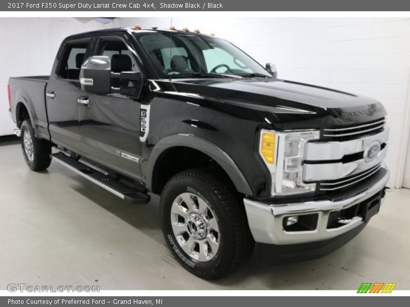  2017 F350 Super Duty Lariat Crew Cab 4x4 Shadow Black