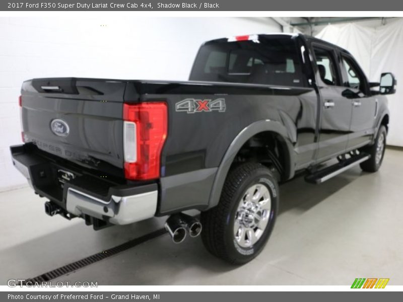  2017 F350 Super Duty Lariat Crew Cab 4x4 Shadow Black