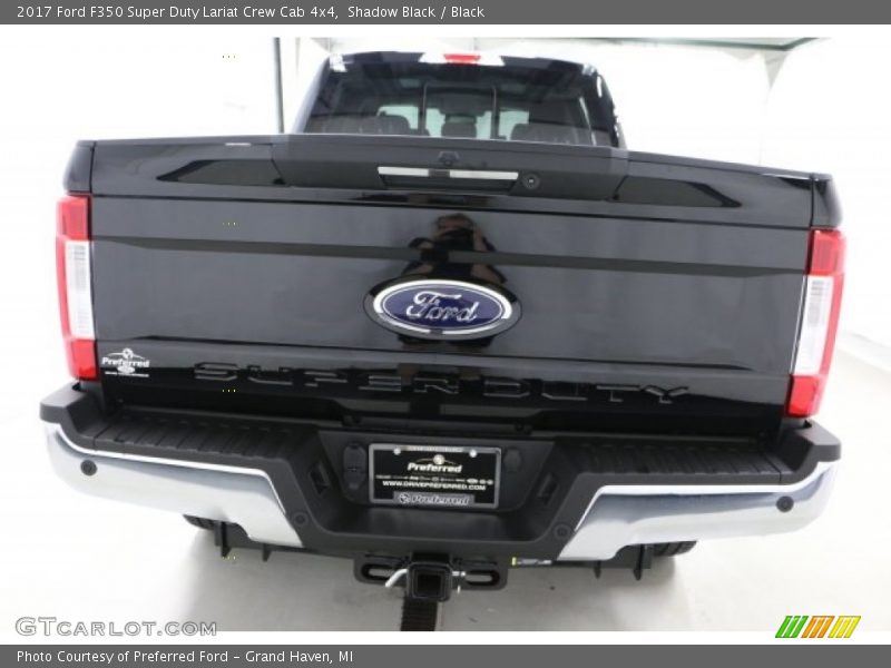 Shadow Black / Black 2017 Ford F350 Super Duty Lariat Crew Cab 4x4