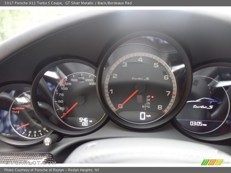  2017 911 Turbo S Coupe Turbo S Coupe Gauges