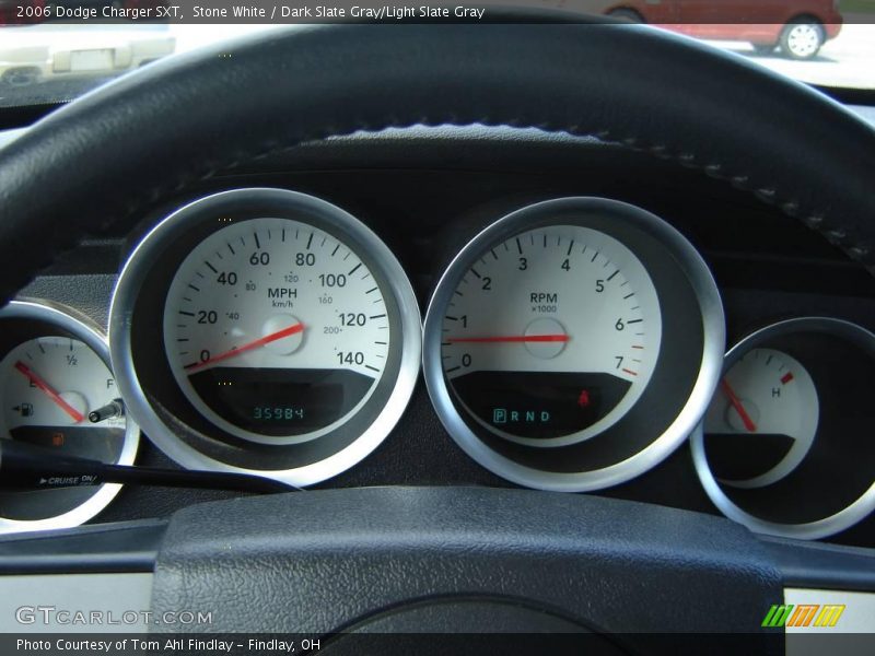 Stone White / Dark Slate Gray/Light Slate Gray 2006 Dodge Charger SXT