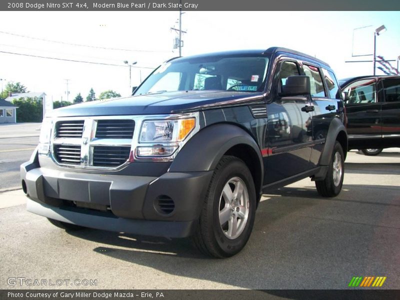 Modern Blue Pearl / Dark Slate Gray 2008 Dodge Nitro SXT 4x4