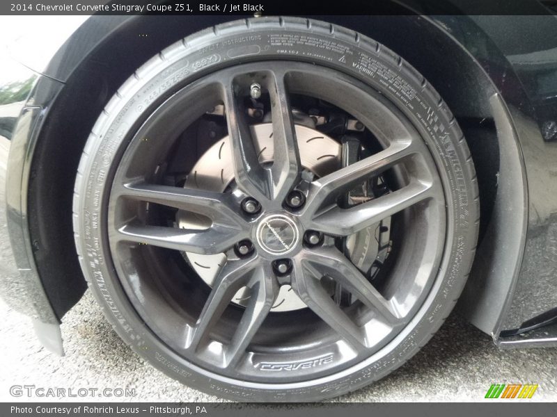 Black / Jet Black 2014 Chevrolet Corvette Stingray Coupe Z51