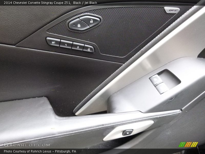 Black / Jet Black 2014 Chevrolet Corvette Stingray Coupe Z51
