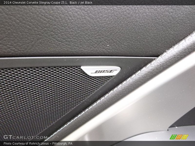 Black / Jet Black 2014 Chevrolet Corvette Stingray Coupe Z51