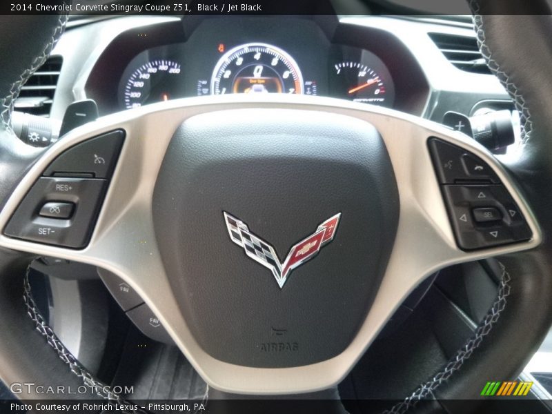 Black / Jet Black 2014 Chevrolet Corvette Stingray Coupe Z51