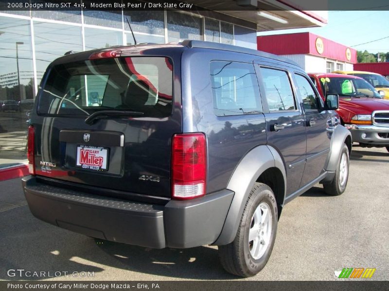 Modern Blue Pearl / Dark Slate Gray 2008 Dodge Nitro SXT 4x4