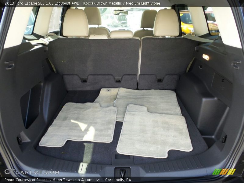 Kodiak Brown Metallic / Medium Light Stone 2013 Ford Escape SEL 1.6L EcoBoost 4WD
