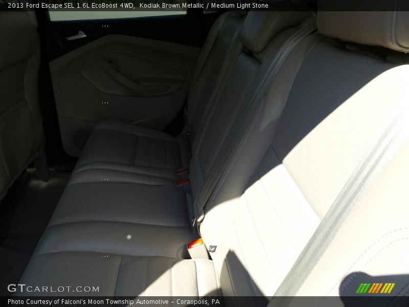 Kodiak Brown Metallic / Medium Light Stone 2013 Ford Escape SEL 1.6L EcoBoost 4WD