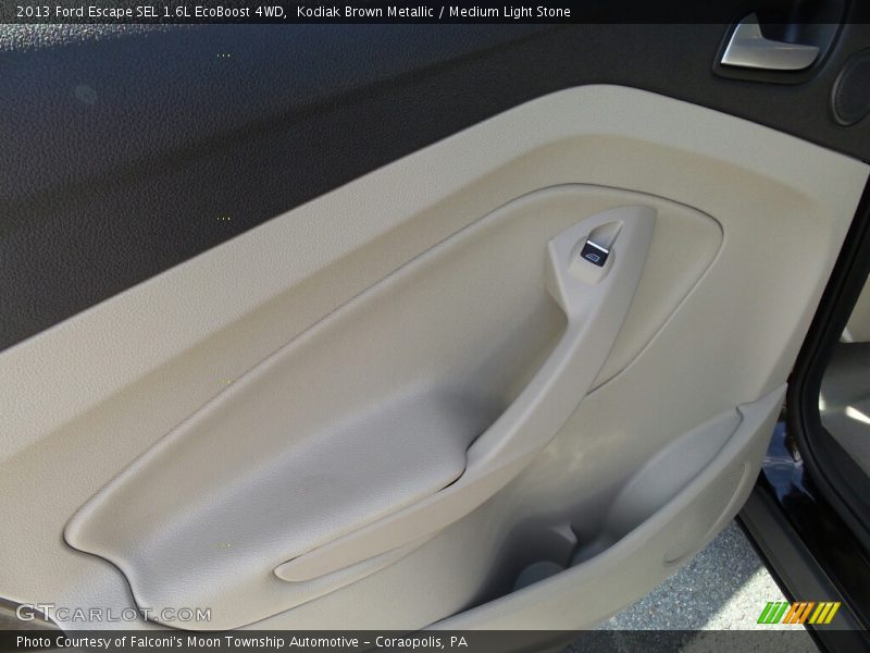 Kodiak Brown Metallic / Medium Light Stone 2013 Ford Escape SEL 1.6L EcoBoost 4WD