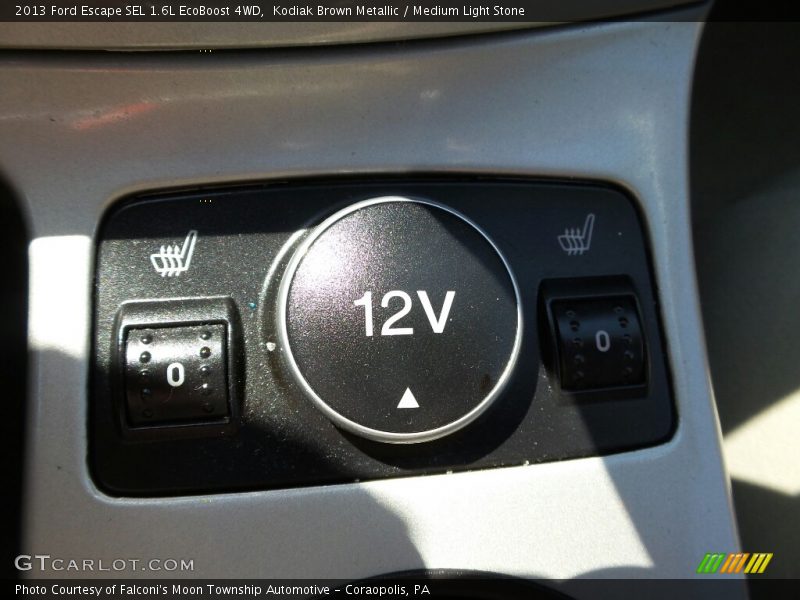Kodiak Brown Metallic / Medium Light Stone 2013 Ford Escape SEL 1.6L EcoBoost 4WD