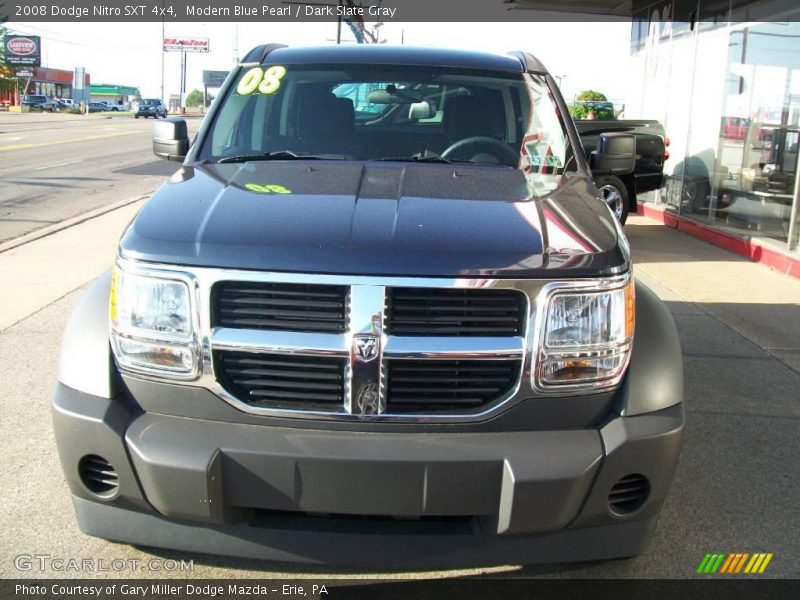 Modern Blue Pearl / Dark Slate Gray 2008 Dodge Nitro SXT 4x4