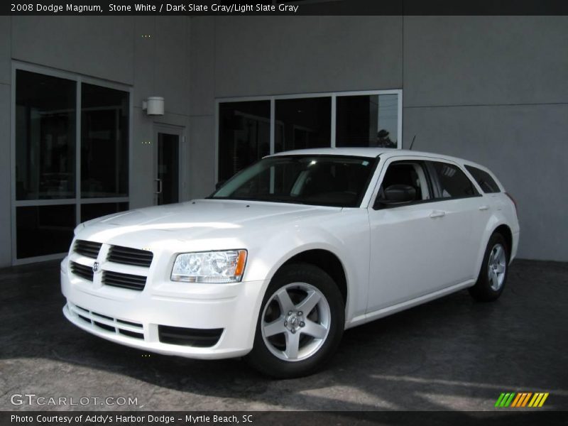 Stone White / Dark Slate Gray/Light Slate Gray 2008 Dodge Magnum