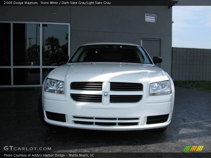 Stone White / Dark Slate Gray/Light Slate Gray 2008 Dodge Magnum
