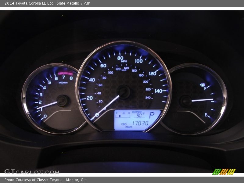Slate Metallic / Ash 2014 Toyota Corolla LE Eco