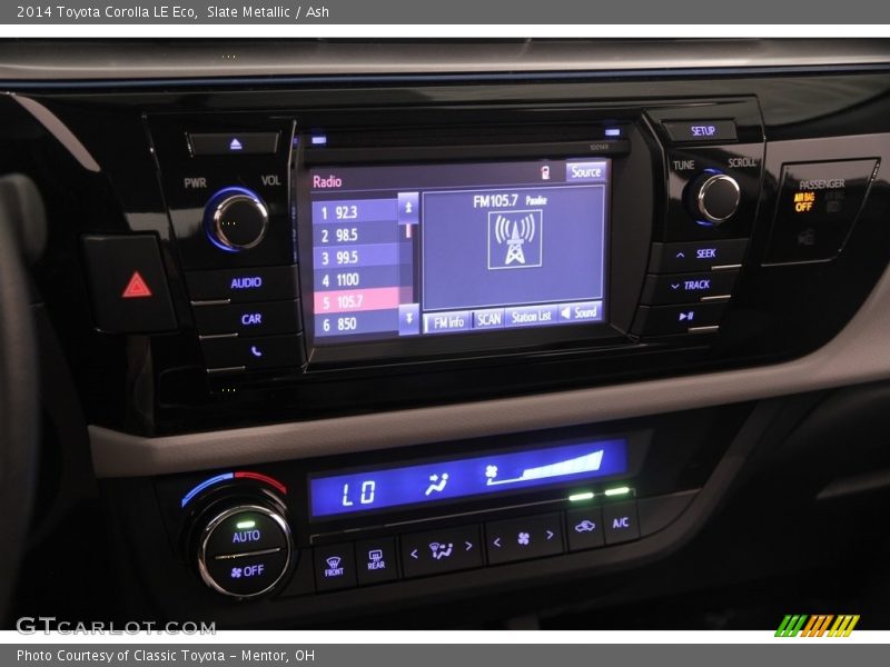 Slate Metallic / Ash 2014 Toyota Corolla LE Eco