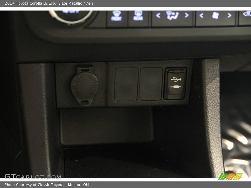 Slate Metallic / Ash 2014 Toyota Corolla LE Eco