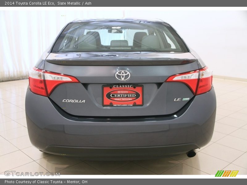 Slate Metallic / Ash 2014 Toyota Corolla LE Eco