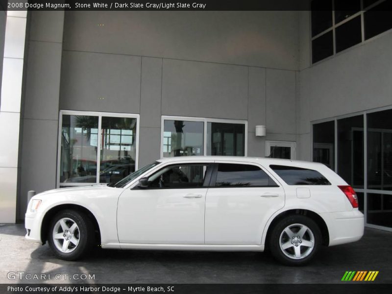 Stone White / Dark Slate Gray/Light Slate Gray 2008 Dodge Magnum