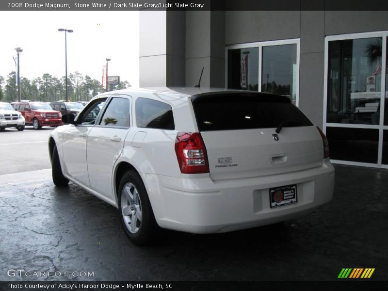 Stone White / Dark Slate Gray/Light Slate Gray 2008 Dodge Magnum