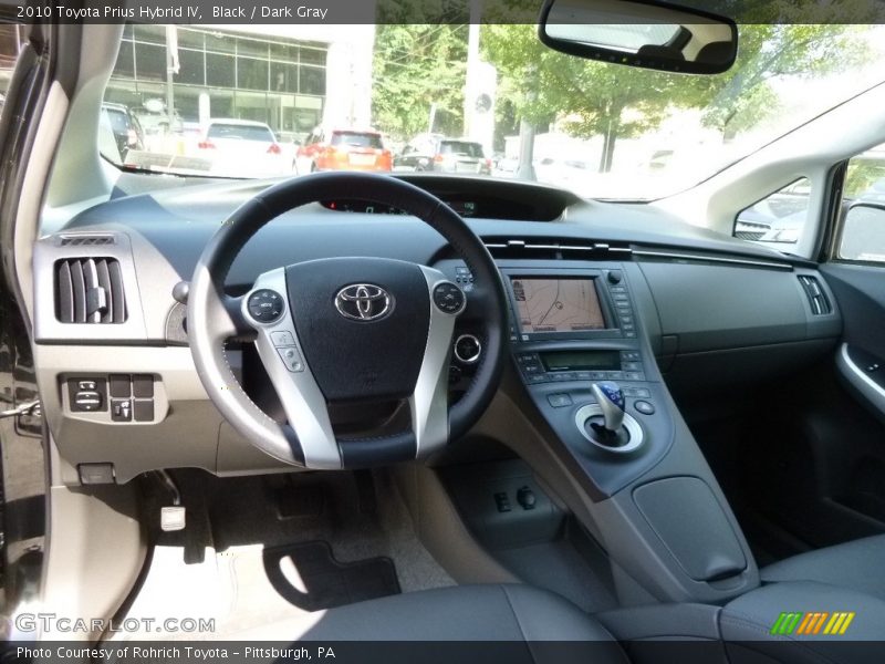 Black / Dark Gray 2010 Toyota Prius Hybrid IV