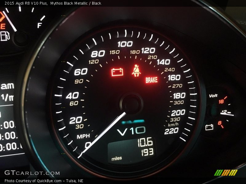  2015 R8 V10 Plus V10 Plus Gauges