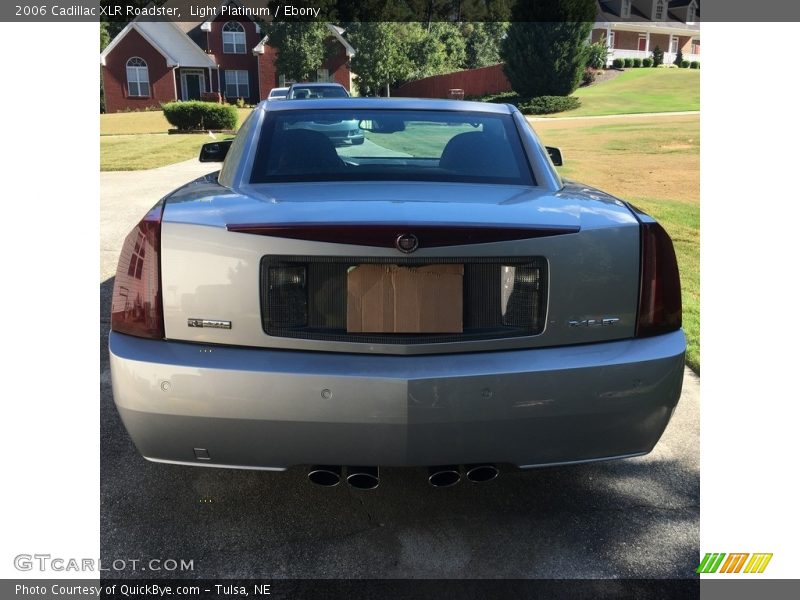 Light Platinum / Ebony 2006 Cadillac XLR Roadster