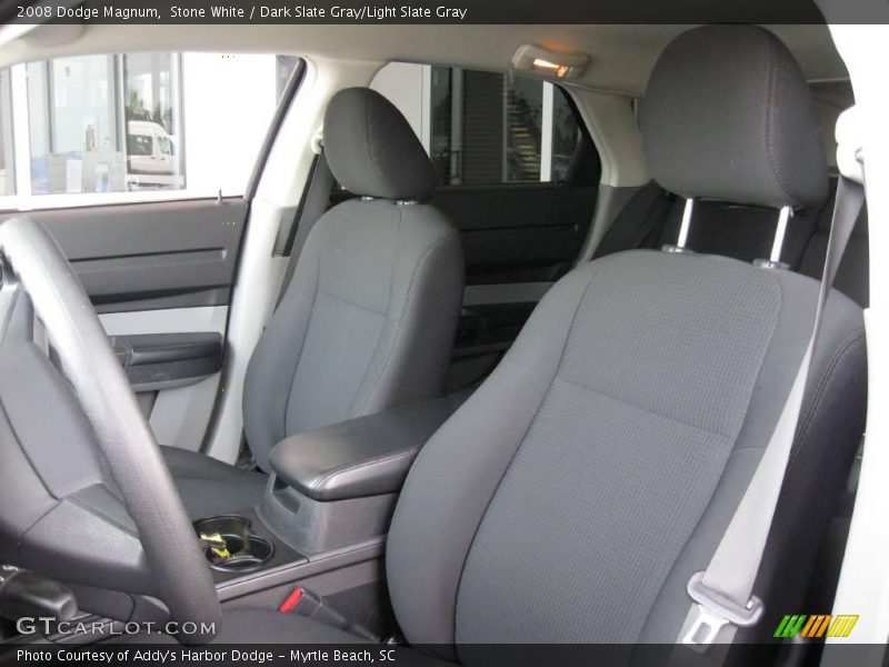 Stone White / Dark Slate Gray/Light Slate Gray 2008 Dodge Magnum