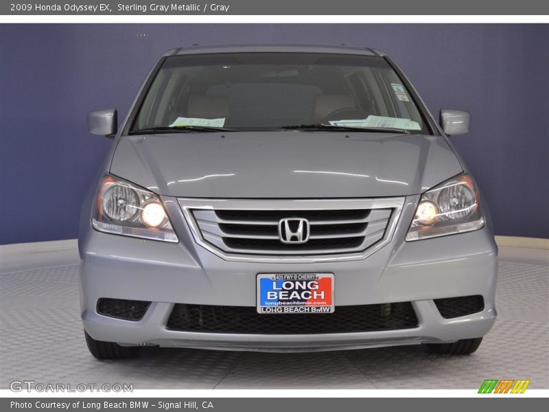 Sterling Gray Metallic / Gray 2009 Honda Odyssey EX
