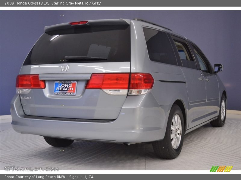 Sterling Gray Metallic / Gray 2009 Honda Odyssey EX