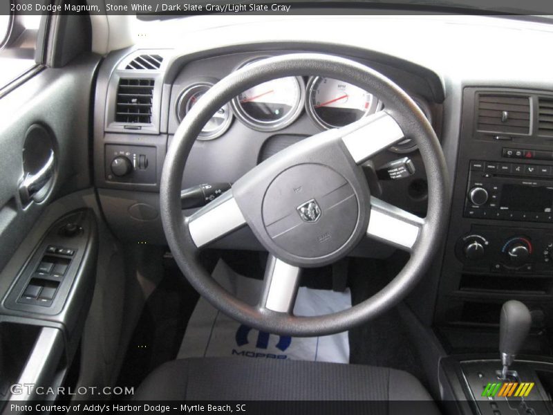 Stone White / Dark Slate Gray/Light Slate Gray 2008 Dodge Magnum