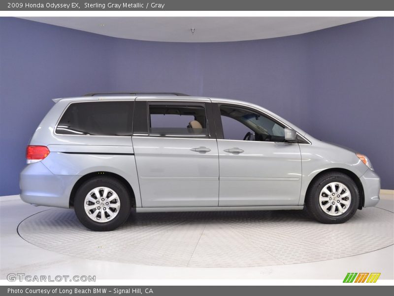 Sterling Gray Metallic / Gray 2009 Honda Odyssey EX