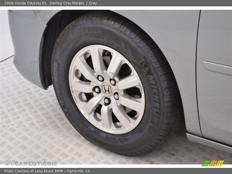 Sterling Gray Metallic / Gray 2009 Honda Odyssey EX