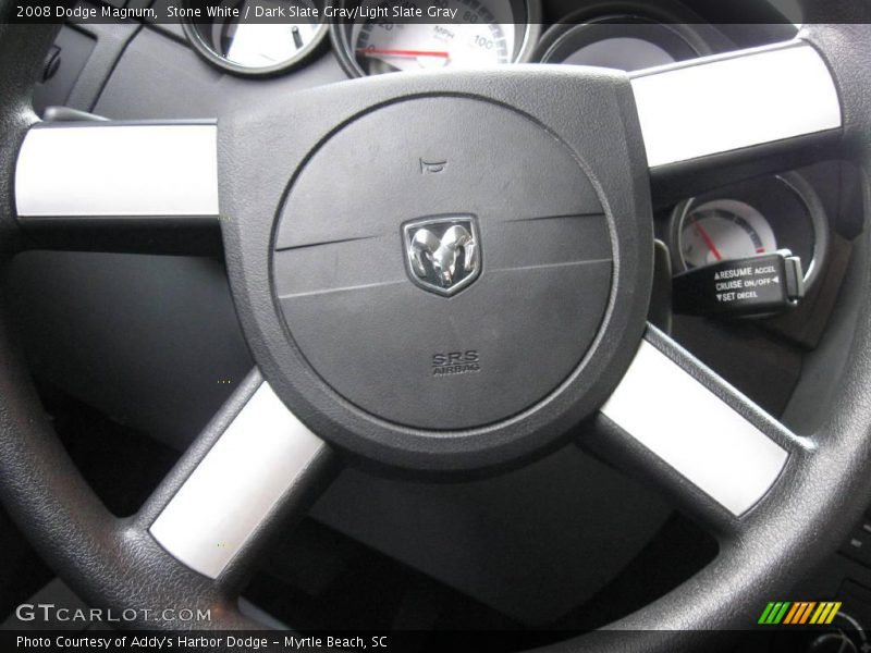 Stone White / Dark Slate Gray/Light Slate Gray 2008 Dodge Magnum