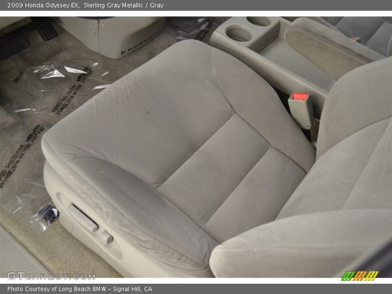 Sterling Gray Metallic / Gray 2009 Honda Odyssey EX