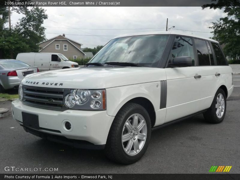 Chawton White / Charcoal/Jet 2006 Land Rover Range Rover HSE