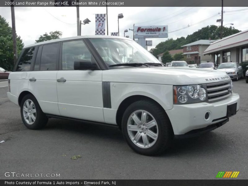 Chawton White / Charcoal/Jet 2006 Land Rover Range Rover HSE