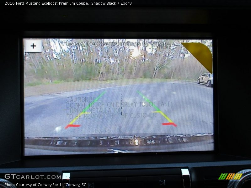 Shadow Black / Ebony 2016 Ford Mustang EcoBoost Premium Coupe