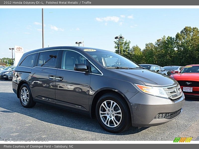 Polished Metal Metallic / Truffle 2012 Honda Odyssey EX-L