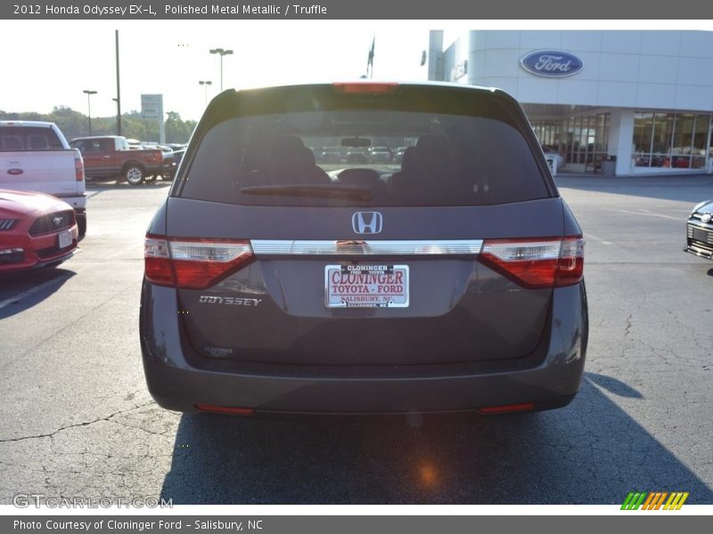 Polished Metal Metallic / Truffle 2012 Honda Odyssey EX-L