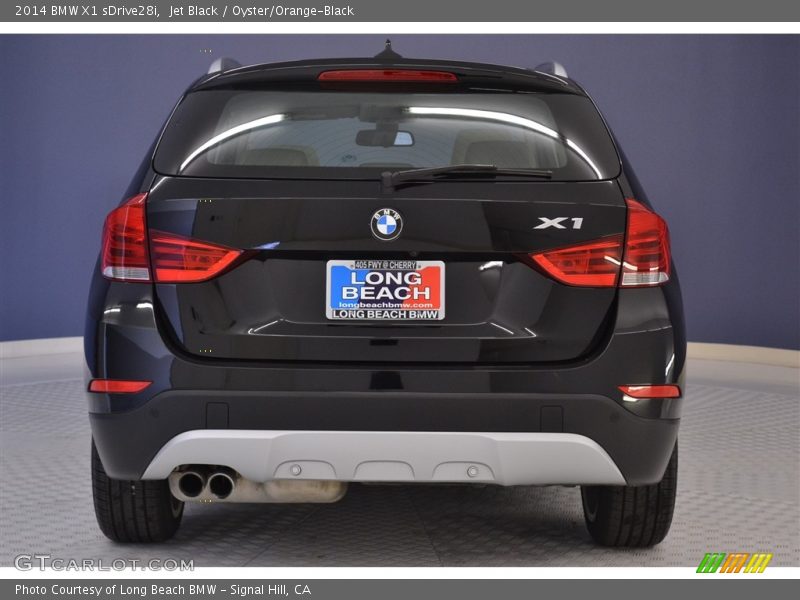 Jet Black / Oyster/Orange-Black 2014 BMW X1 sDrive28i
