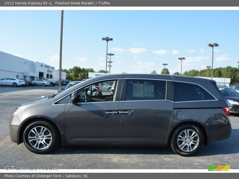 Polished Metal Metallic / Truffle 2012 Honda Odyssey EX-L