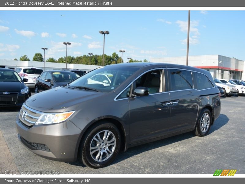 Polished Metal Metallic / Truffle 2012 Honda Odyssey EX-L