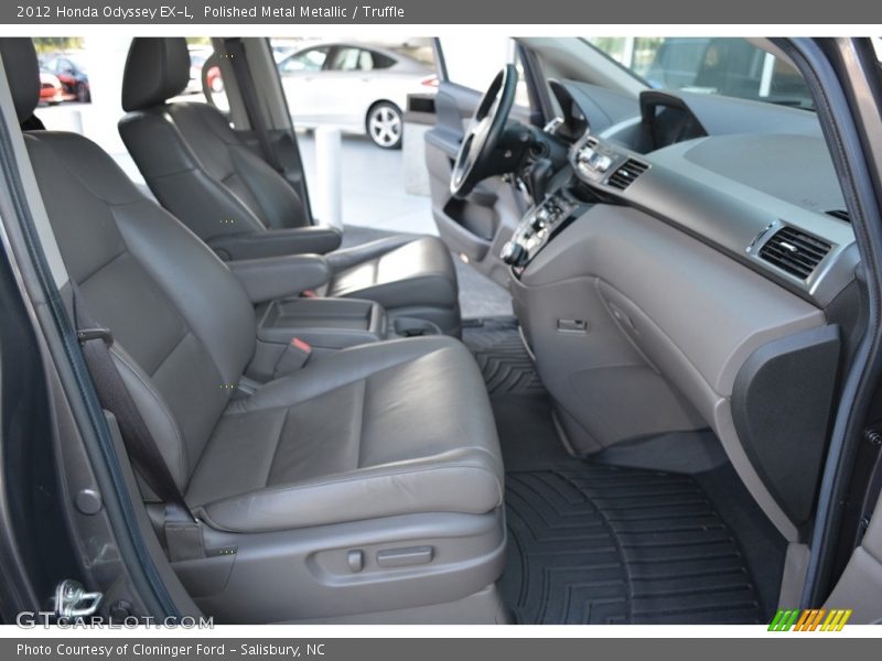 Polished Metal Metallic / Truffle 2012 Honda Odyssey EX-L