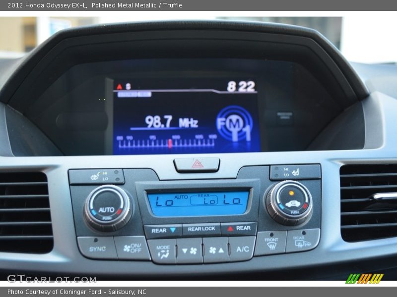 Polished Metal Metallic / Truffle 2012 Honda Odyssey EX-L