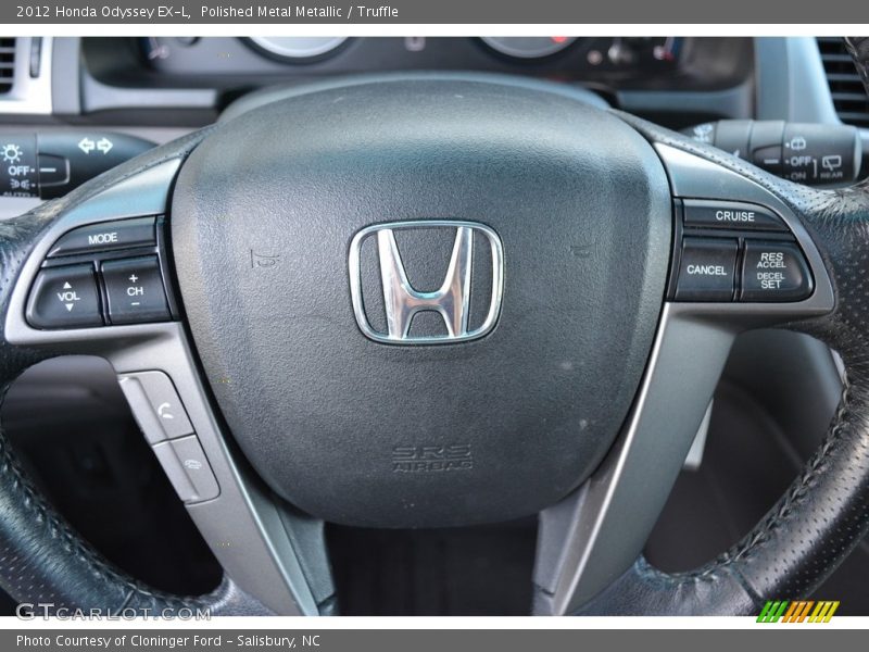 Polished Metal Metallic / Truffle 2012 Honda Odyssey EX-L