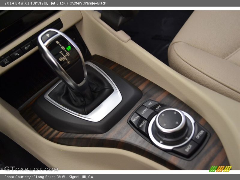 Jet Black / Oyster/Orange-Black 2014 BMW X1 sDrive28i